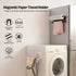 Magnetic Paper Towel Holder for Refrigerator, Kitchen Towel Bar Magnetic Paper Rack Multi Function Made of Iron,Used
