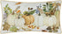 JWH Decorative Pillow Cover 3D Flower Accent Pumpkin Case with Watercolor Print