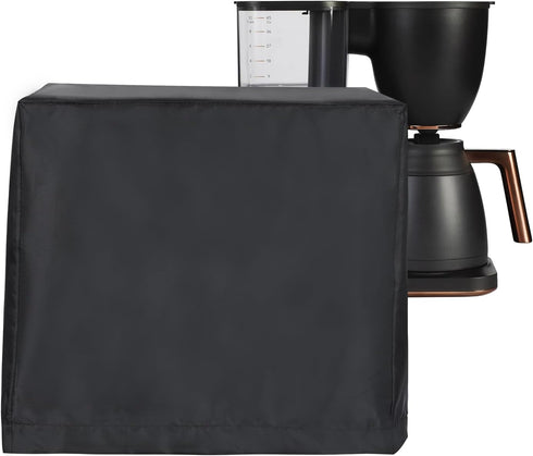 Coffee Machine Dustproof Cover, Universal Waterproof Shield for Home, Garage, and Office Appliances (Black)