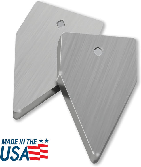 AccuSharp Knife Sharpener Blades, 2 Pieces Tungsten Carbide Replacement Blades, Industrial Accessories