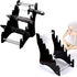 Knife Display Stand, Acrylic Knife Storage Holder for 6 Knives, Organizer for Kitchen