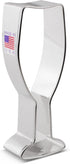 Champagne Glass Cookie Cutter, 4.25" by Ann Clark, Made in USA