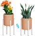 10"-16" 1 Pack) Heavy Plant Stand for Plant Pot Indoor Outdoor Corner, Adjustable Metal Heavy Duty for Large Pot (White