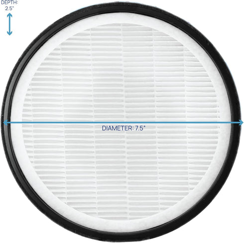 Filter Bros LV-H132-RF High Efficiency Activated Carbon Replacement Filter for LEVOIT H132