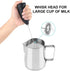 Onwon Handheld Electric Milk Frother, Battery Operated Mixer Whisk for Coffee, Latte, Cappuccino, Hot Chocolate