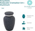 Graystone Aluminum Keepsake Cremation Urn for Ashes, 3 Inches High