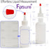 4 Oz (1) FIXSURE Plastic Squeeze Bottles with Red Tip Cap, Squirt Bottle For Ketchup, BBQ, Sauces, Syrup, Condiments