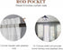 Dreaming Casa Solid Sheer Curtains White Rod Pocket Voile Draperies 84 Inches Long