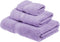 SUPERIOR Egyptian Cotton Pile 3 Piece Towel Set, Includes 1 Bath, 1