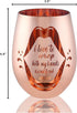 Naughty Bachelorette Gifts, Funny Gag Gifts for Women, I Love To Wrap Both My Hands Around It Wine Glass