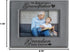 BELLA BUSTA-The Love Between a Grandfather & Granddaughter, Grandson Lasts Forever, Laser Engraved Picture Frame