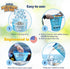 2 Large Leakproof Ice Bags - Reusable Ice Pack for Coolers - Make Cold, Dry Freezer Packs for Drink