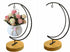 YY YEARCHY Ornament Display Stand Holder for Home Wedding Decoration, Iron Pot Hook Stand for Hanging Glass Globe