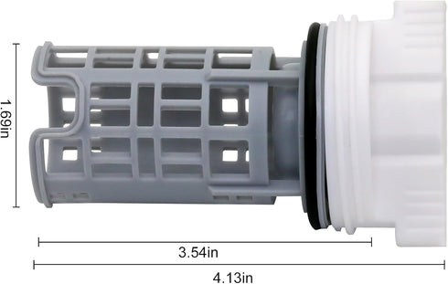 DC97-16991A AP5586931 Washing Machine Drain Pump Filter for Samsung Models, Replaces 2813211, PS4222025
