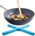 SourceTon 6 Pack Non-Slip Foldable Silicone Trivets in Cute Colors, Pot Holder, Hot Pad, Bonus Spoon Rest/Balloon Whisk