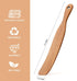 Skinny Wooden Spurtle for Sourdough Starter, Baking, Mixing, Cooking Utensils, Flat Spatula for Kitchen Tools