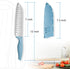 7 Inch Chef's Knive Sets Paring knives Japanese Chefs Knife Fruit and Vegetable Knife Stainless Steel Kitchen Utility Knives with Blade Guards(1 Pcs) by Dsmile