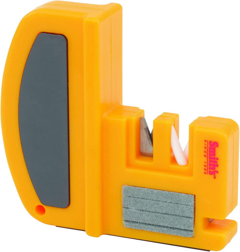Smith's 50729 Deluxe Fillet Knife & Hook Sharpener - Lightweight & Durable Outdoor Tool for Fishing - Multiple