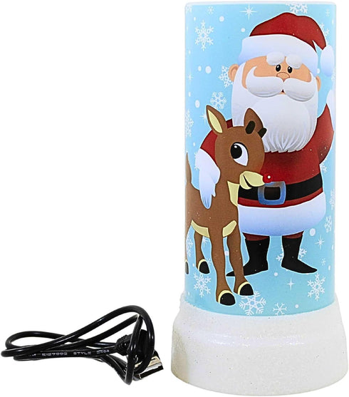 Roman Led Rudolph Santa Candle – with Cord