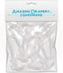 Amazing Drapery Hardware 10-Pack Clear Valance Clips, 2.5 Inch - Sturdy Plastic Brackets for Wood & Metal Treatments