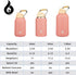 BJPKPK 1 Gallon Insulated Water Bottle, 128oz Large Jug with Metal Handle & BPA Free Spout Lid, Pink