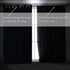 DONREN Pure White Small Window Curtain Panels for Kitchen - Room Darkening Curtain Tiers (30 x 30 Inch, 1 Pair)