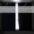 DONREN Coral Blackout Curtain Panels with Rod Pocket - Room Darkening Thermal Insulated Curtains for Bedroom (2 Panels)