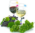 Jolbndcv 30 Pcs Silicone Drink Markers, Wine Glass Charms for Champagne Flutes, Cocktails, Martinis, 3 Shapes