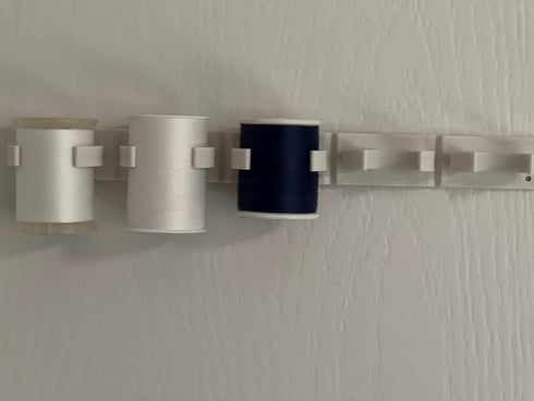 Spice Clip Strips for Cabinet Doors - Organizer for 15 Spice Jars with 3M Adhesive Gripper Clips