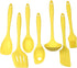 Chef Craft Premium Silicone Spoon Spatula, 11.5 Inch, Yellow Color