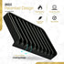 Countertop Effilogic Silicone Sponge Holder Self-Draining Sink Organizer- Faucet Mat for Kitchen - Protector - Large