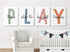 Baccone 12x16 Inch Set 4 Kids Playroom Wall Art Boys Room Wall Decor Childrens Playroom Canvas Prints Baby Boy Kids