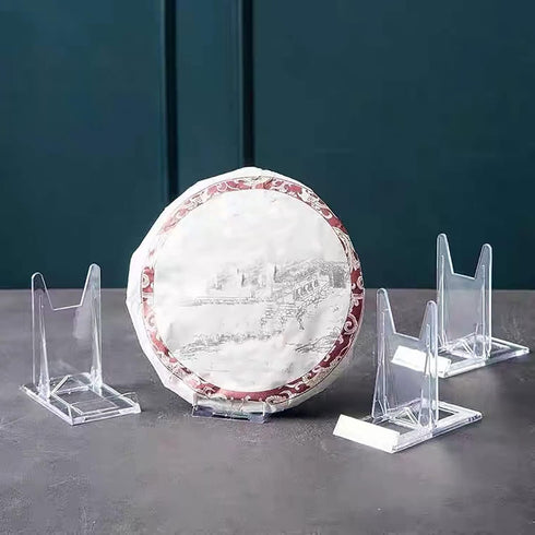 Acrylic Plate Stands, Adjustable Decorative Plate Holder, 12 Pieces for Display Pictures or Plates