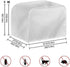 Butterfly Sunflower Retro Toaster Dust Cover for 4 Slice Microwave Oven Grill, Stain Resistant with Top Handle