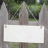 Wooden Garden Sign, Outdoor Decor, The Birdhouse of Orange Wood Signs with Quotes, 4x16 Inch