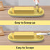 XICVIC Countertop Butter Dish with Lid and Knife for and Refrigerator, Butter Stick Holder with Airtight Transparent