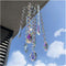 H&D HYALINE & DORA Chandelier Wind Chimes AB Coating Crystal Prisms Hanging
