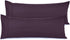 Soft Pillowcase Lightweight Purple Eggplant Microfiber Body Pillow Cover, 20x54 Inches, Set of 2 by Nestl