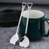 20 Pieces Heart Shaped Stainless Steel Dessert Spoons, 5.7 Inch Coffee Teaspoons for Home, Restaurant