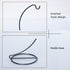 YEARCHY (1, 9.1''x4.1''), Ornament Display Hanger Rack Stand Hook Chrismas Ornament Party Decoration Holder Air Plant