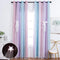 UNISTAR 2 Panels Blackout Stars Curtains for Kids Girls Bedroom Aesthetic Living Room