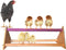 Vehomy Chicken Perch - Wooden Chicken Swing for Hens & Large Birds
