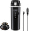 DC 12V/24V Car Travel Electric Kettle, 400ml Car Heating Mug with Anti-Spill