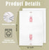 AQYIP 16x24 Inch Set 2 Pink Bow Champagne Kitchen Towels, Coquette Pink Kitchen Decor, Alcohol Gifts Hand Towels