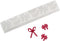 3D Hollow Bowknot Shape Molds, Silicone Baking Fondant Lace Mold for Cake Decoration, Cupcake Top (Bowknot)