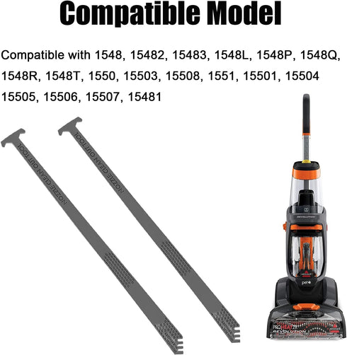 Replacement Carpet Cleaner Part Nozzle Clean Out Tool Compatible with Bissell ProHeat 2X Revolution Series Models 1548, 1550, 1551(2Pack)