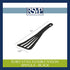 RSVP International Kitchen Tool Collection, Dishwasher Safe, Angled, 12x3.25", Nylon Euro Style, Black