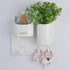 Bedside Shelf Wall Mounted Rack Organizer with Headset Stand, Drink Holder, Small Hooks for Bedroom, Bathroom