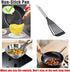 Tenta Kitchen Fish Spatula, Iron Slotted Kitchen Utensil, Wide Thin Egg Flipper for Cooking