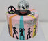 JeVenis Disco Ball Cake Decoration, 70's Disco Party Supplies for Birthday Party